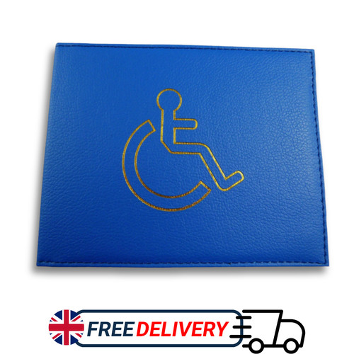 Blue badge wallet - blue,