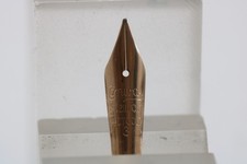 Vintage Conway Stewart 14ct Gold 3 Medium Semi-Flex Nib