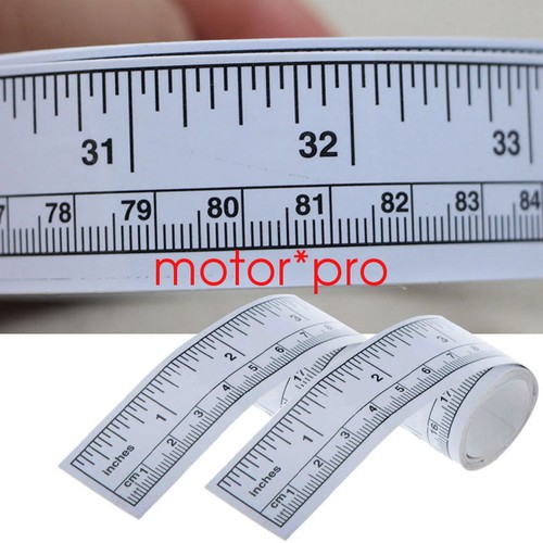 Self adhesive measure tape - self,