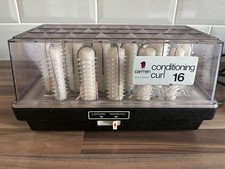 Rare Vintage Carmen Conditioning Curl Model C316 Compact Rollers Pins 16 Rollers