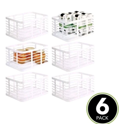 Mdesign wire storage basket - wire,