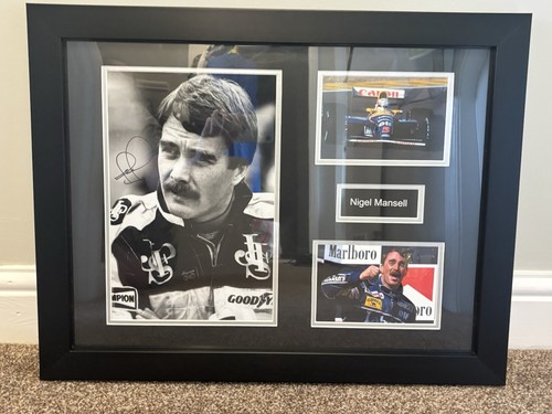 Nigel mansell signed - nigel,