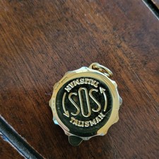  SOS Talisman Charm Pendant