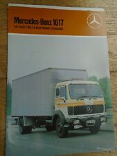 Mercedes 1617 16 Ton Two Axle