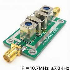 Quartz crystal filter bandpass