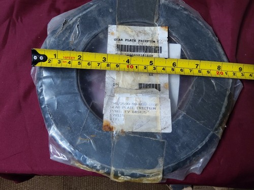 Winch gear plate - plate,