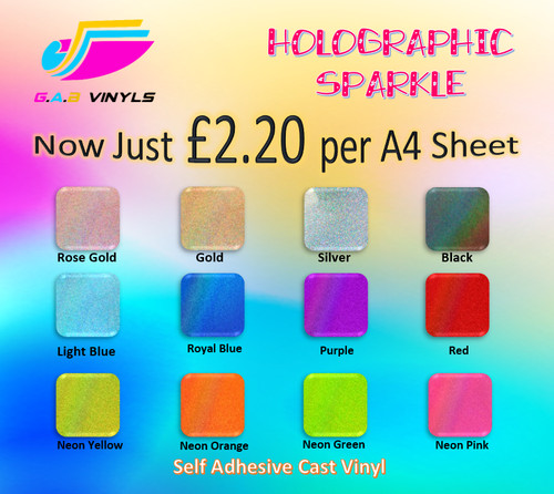 Sheets holographic - a4,