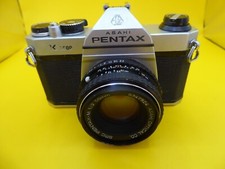 Pentax K1000 film camera & Pentax 50mm F2 Lens, New Seals Meter Works, ref s/p