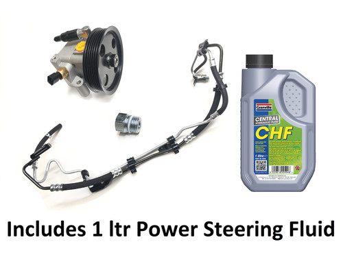 Power steering pump - +, high