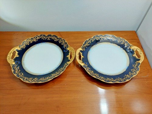 Pair antique limoges - pair,