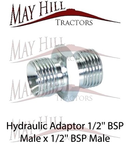 Hydraulic adaptor bsp - 1/2'',