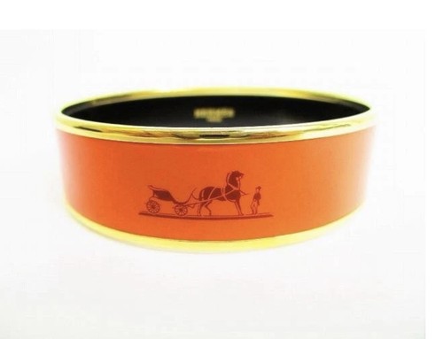 Hermes orange caleche - hermes, gm