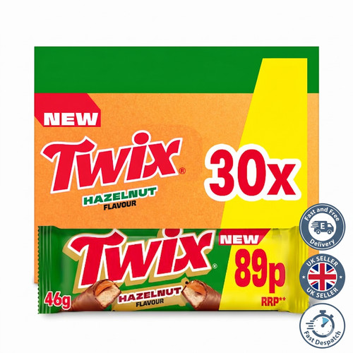 Twix hazelnut milk - hazelnut, chocolate