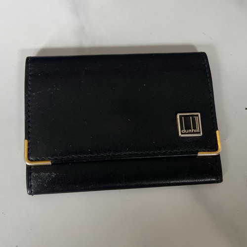 Dunhill black leather - dunhill,