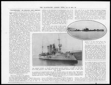 1912 GERMANY Cruiser Berlin