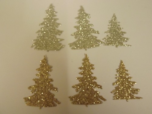 Die cuts christmas fir - die,