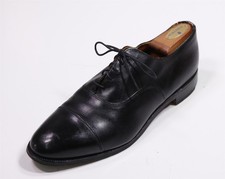 Tecnic for Lynn Boot Black Captoe Oxford Shoes Benchmade England UK 11 - US 12