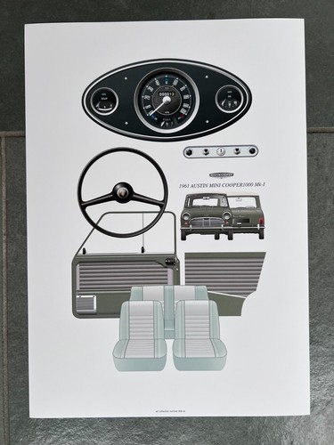 1961 austin mini cooper 1 - mini,