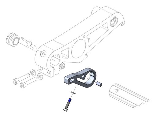 Croozer connecting tube - croozer, spring
