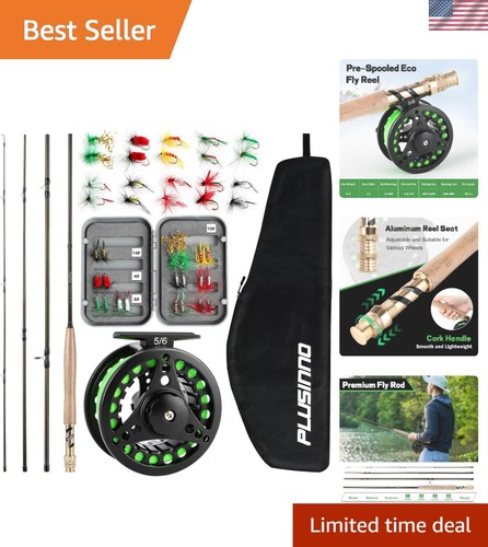 Weight fly fishing rod - 5/6, and