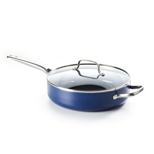 Blue Diamond 28 cm Sauté Pan Ceramic Non-Stick Induction Oven Safe (Open Box)