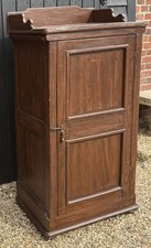 Narrow Rustic Stained Pine