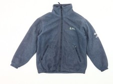 Bronte Men's Blue XS Fleece Full Zip Outdoor Jacket