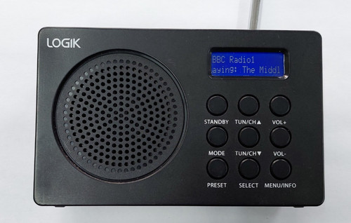 Logik l2dab16 portable dab - logik, /fm