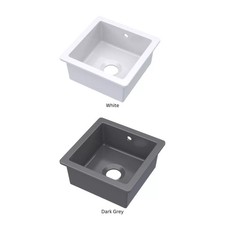 Fireclay Single Bowl Square