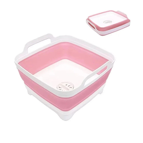 Washing bowl with drain - up,