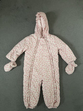 Baby Girl’s Fleece Lined Snowsuit From Next - Age 12-18 Months