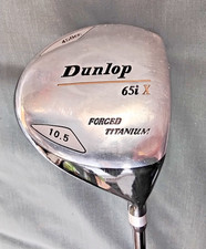 golf club Dunlop 65iX forged Titanium 10.5 Titanium face