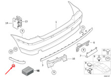 New BMW 3 Compact E46 Rear