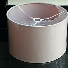Next Pink  Matt Velvet Pendant Light Shade 18cm H x 28cm Diameter