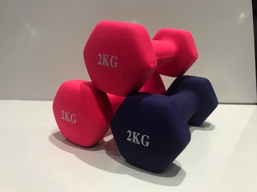 Dumbbell weights pair ladies - dumbbell,