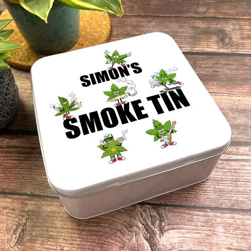 Square marijuana leaf - square,