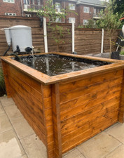 910mm deep tanalised log wood - tanalised,