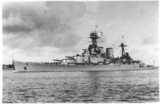 HMS HOOD  STUNNING PRINT