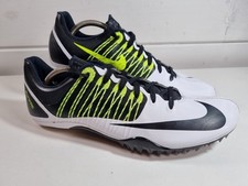 Nike Zoom Celar 5 Black White Sprint Running Track Cleats Sz 9 Uk  629226 - 107