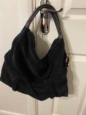 Ugg Black Suede and Shearling