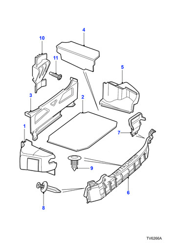 Jaguar flap interior trim - interior, &