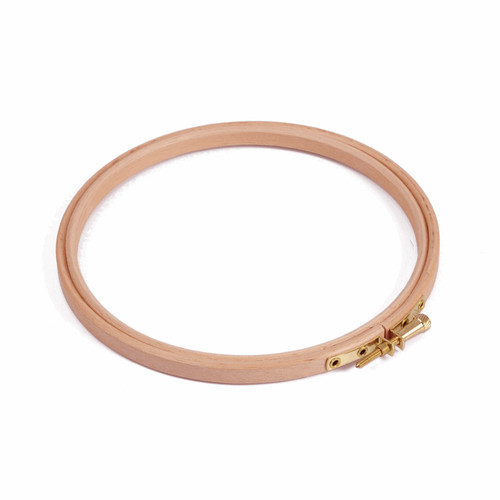Elbesee wooden embroidery ring - embroidery,