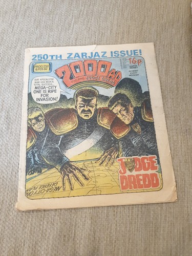 2000ad prog 250 judge dredd - 2000ad,