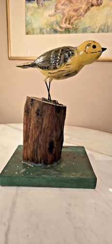 Vintage hand carved and - hand,