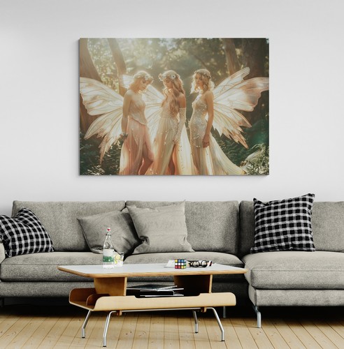 Stunning fairy canvas picture - stunning,