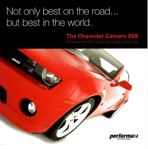 Chevrolet camaro 2ss brochure - chevrolet,