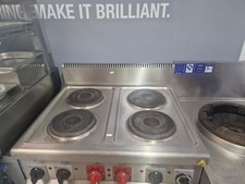 4 ring electric commercial cooker, 3 phase
