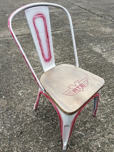 Tolix style steel dining side - style,