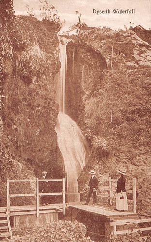 Dyserth waterfall an old - waterfall,