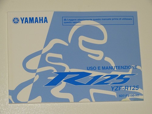 Yamaha yzf 125 instruction - yzf-r,